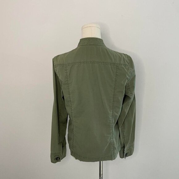 Banana Republic Womens Olive Green Utility Jacket Womens Size Medium - Picture 3 of 5